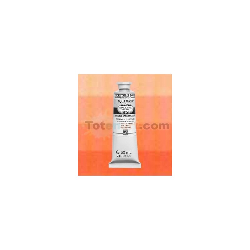 Charbonnel Aqua Wash Etching Inks, Vermillion Red, 60 ml.