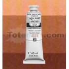 Charbonnel Aqua Wash Etching Inks, Burnt Sienna, 60 ml.