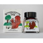 Drawing Ink, Burnt Umber, Winsor & Newton, 14 ml.