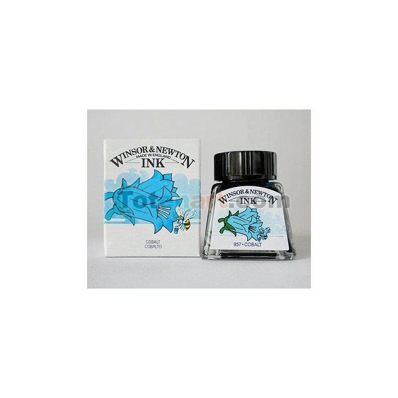 Drawing Ink Cobalt Blue, Winsor & Newton, 14 ml.
