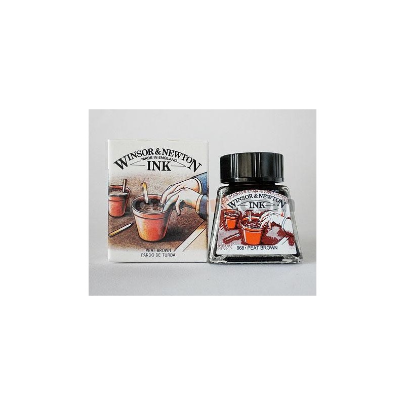 Drawing Ink Sepia (mud brown), Winsor & Newton, 14 ml.