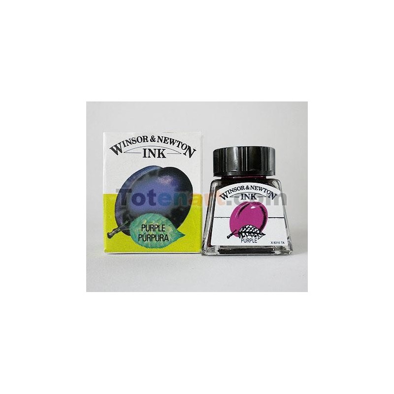 Drawing Ink Purple, Winsor & Newton, 14 ml.