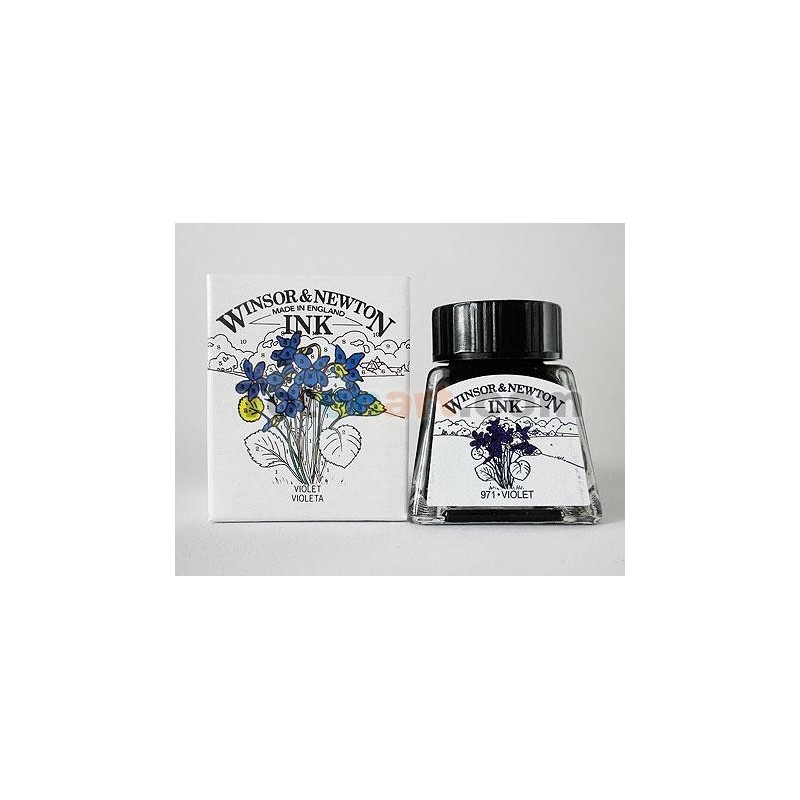 Drawing Ink Violet, Winsor & Newton, 14 ml.