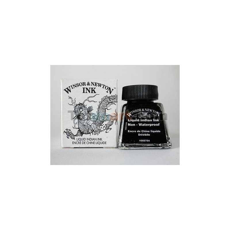 Drawing Ink (chinese) Black, Winsor & Newton, 30 ml.