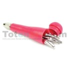 Linoleum box set, with handle and 5 nibs.