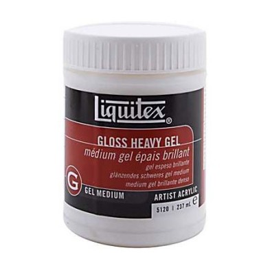Fine art shop - Gloss Heavy Gel, Liquitex 237 ml. | totenart.com