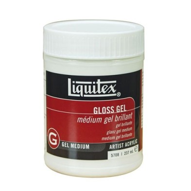 Fine art shop - Medium Gloss Gel, Liquitex 237 ml. | totenart.com