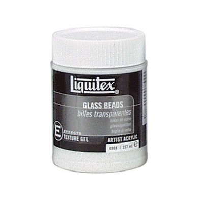 Glass Beads, Liquitex 237 ml.
