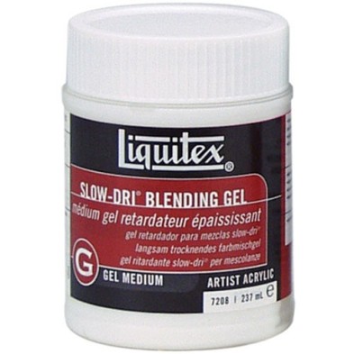 Fine art shop - Slow dri Blending gel, Liquitex 237 ml. | totenart.com