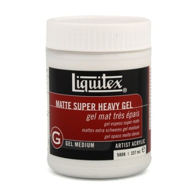 Fine art shop - Matte super heavy gel, Liquitex 237 ml. | totenart.com