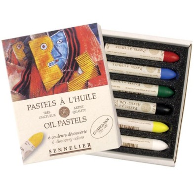  Fine art shop - Box Oil Pastel Sennelier 6 units, Discovery Set | totenart.com
