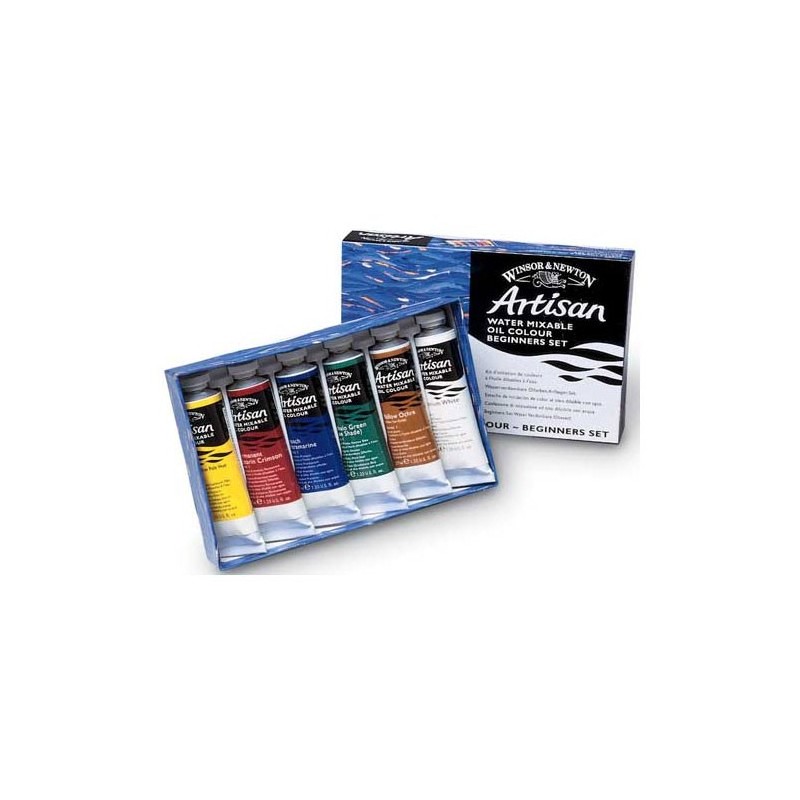 Oil Artisan Winsor Newton, 6 col.