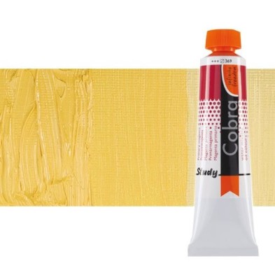 Fine art shop - Water mixable oil colour Cobra Study colour Naples dark yellow (40 ml) | totenart.com\n