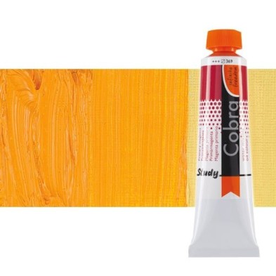Fine art shop - Water mixable oil colour Cobra Study colour permanent dark yellow (40 ml) | totenart.com\n