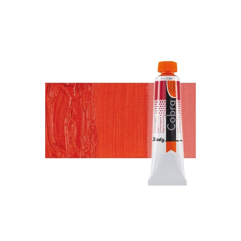 Fine art shop - Water mixable oil colour Cobra Study colour Pyrrole light red (40 ml) | totenart.com\n