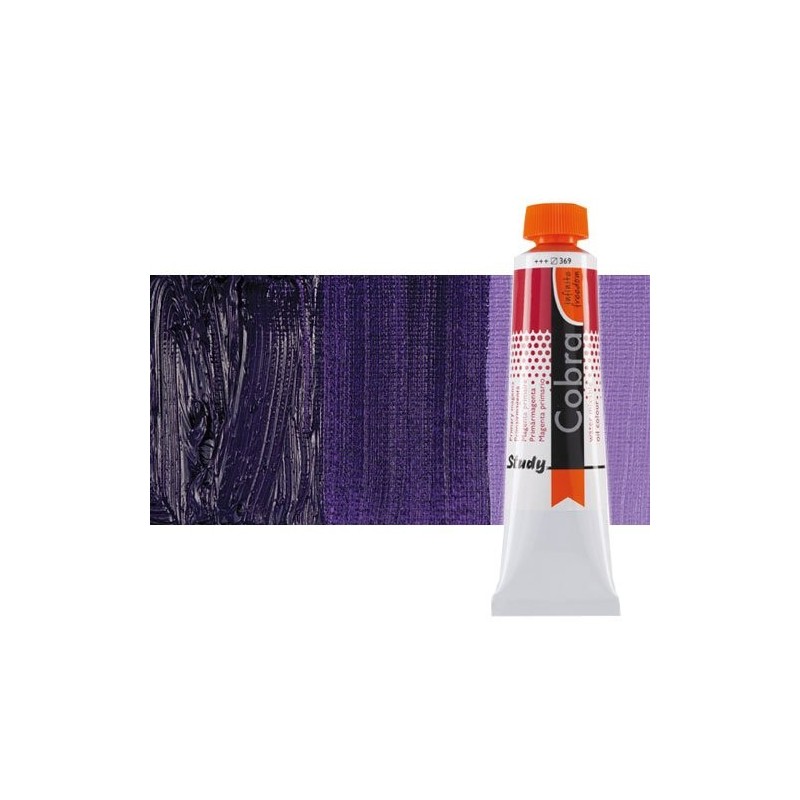 Fine art shop - Water mixable oil colour Cobra Study colour permanent blue violet (40 ml) | totenart.com\n