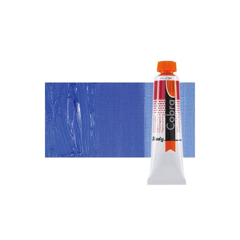 Fine art shop - Water mixable oil colour Cobra Study colour violet blue (40 ml) | totenart.com\n