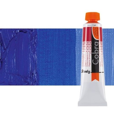Fine art shop - Water mixable oil colour Cobra Study colour ultramarine blue (40 ml) | totenart.com\n