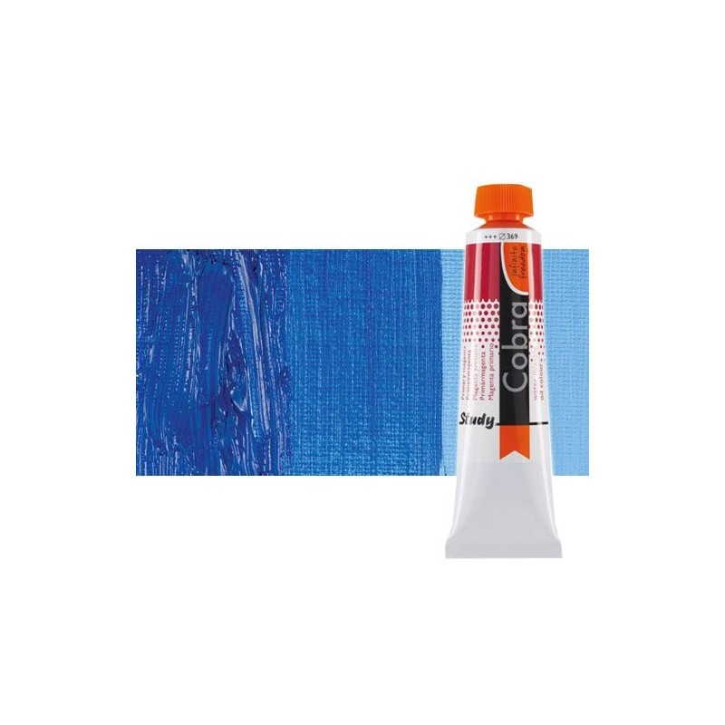 Fine art shop - \nWater mixable oil colour Cobra Study colour cobalt ultramarine blue (40 ml) | totenart.com\n