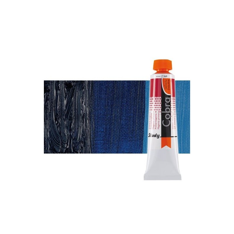 Fine art shop - Water mixable oil colour Cobra Study colour Prussian blue (40 ml) | totenart.com\n