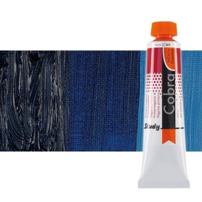 Fine art shop - Water mixable oil colour Cobra Study colour Prussian blue (40 ml) | totenart.com\n