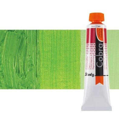 Fine art shop - Water mixable oil colour Cobra Study colour permanent light green (40 ml) | totenart.com\n