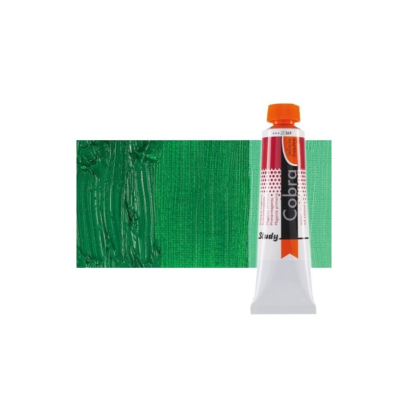 Fine art shop - Water mixable oil colour Cobra Study colour permanent dark green (40 ml) | totenart.com\n