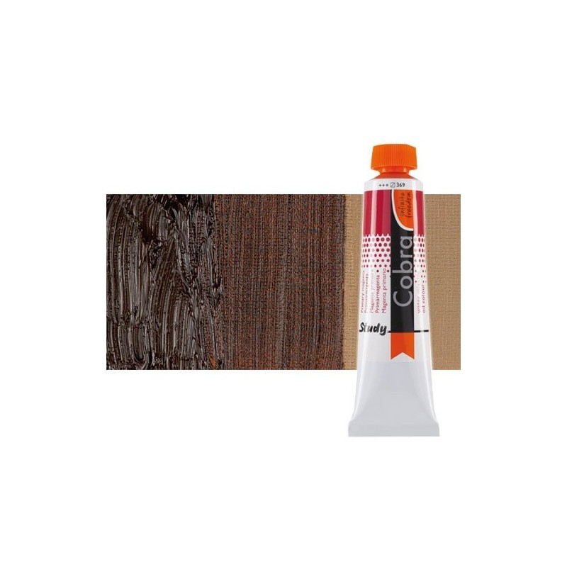 Fine art shop - Water mixable oil colour Cobra Study colour burnt umber (40 ml) | totenart.com\n