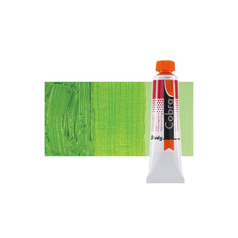 Fine art shop - Water mixable oil colour Cobra Study colour permanent light green (200 ml) | totenart.com\n