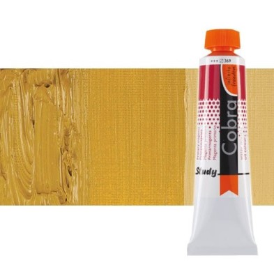 Fine art shop - Water mixable oil colour Cobra Study colour yellow ocher (200 ml) | totenart.com\n