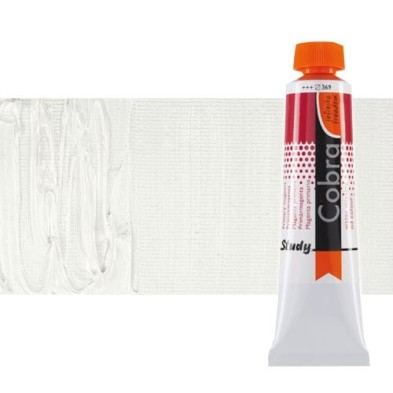 Fine art shop - Water mixable oil colour Cobra Study colour titanium white (200 ml) | totenart.com\n