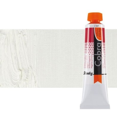 Fine art shop - Water mixable oil colour Cobra Study colour zinc white (200 ml) | totenart.com\n