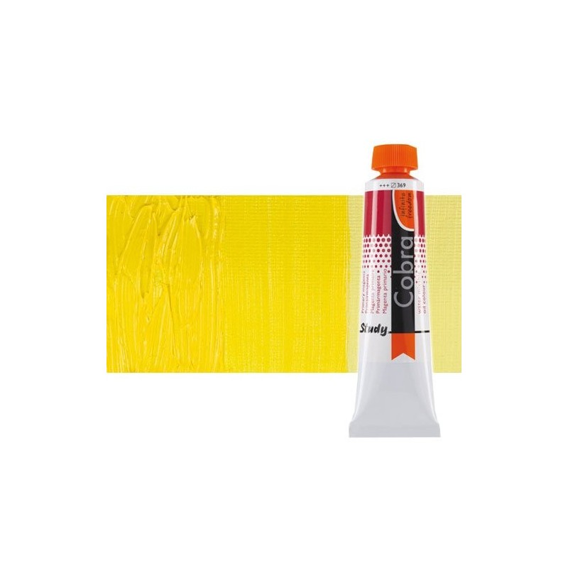 Fine art shop - Water mixable oil colour Cobra Study colour primary yellow (200 ml) | totenart.com\n