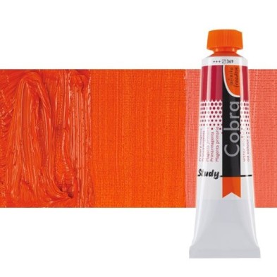 Fine art shop - Water mixable oil colour Cobra Study colour \nvermilion (200 ml) | totenart.com\n