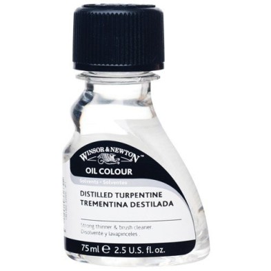 Fine art shop - Winsor & Newton Distilled Turpentine (75 ml) | totenart.com\n