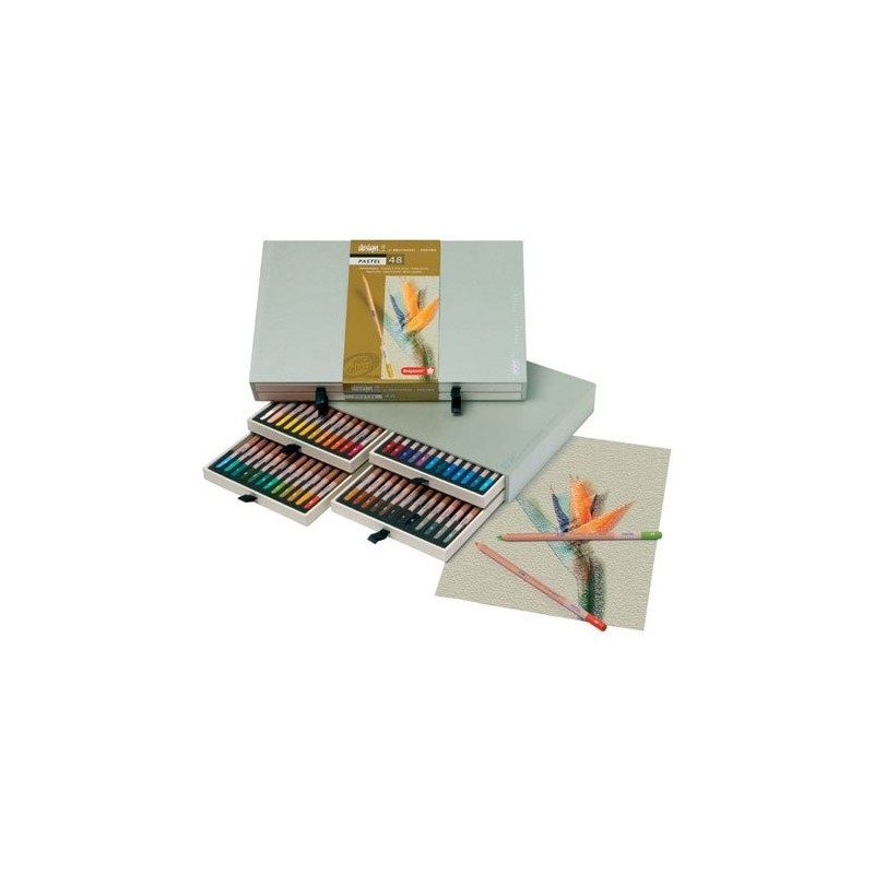  Fine art shop - 48 pastel pencil case Sakura Bruynzeel | totenart.com
