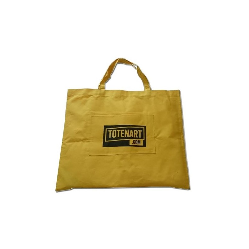 Fine art shop - Canvas and folders holder bag with pocket (81x68 cm) | totenart.com