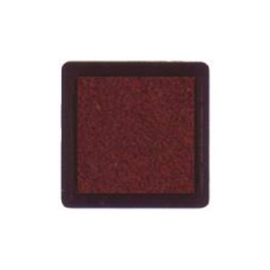 Tinta para sellos marron, 3x3 cm, Nellie Snellen al agua
