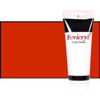 Fine art shop - Acrylic Fevicryl, Burnt Sienna, 200 ml. | totenart.com