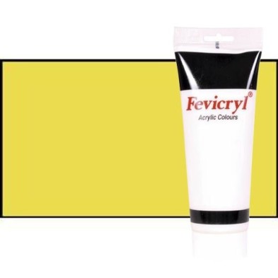 Fine art shop - Acrylic Fevicryl, Yellow Ochre, 200 ml. | totenart.com