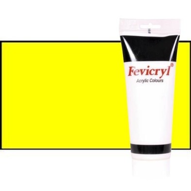 Fine art shop - Acrylic Fevicryl, Cadmium Yellow Lemon, 200 ml. | totenart.com