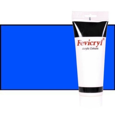Fine art shop - Acrylic Fevicryl, Cyan Blue (primary), 200 ml. | totenart.com