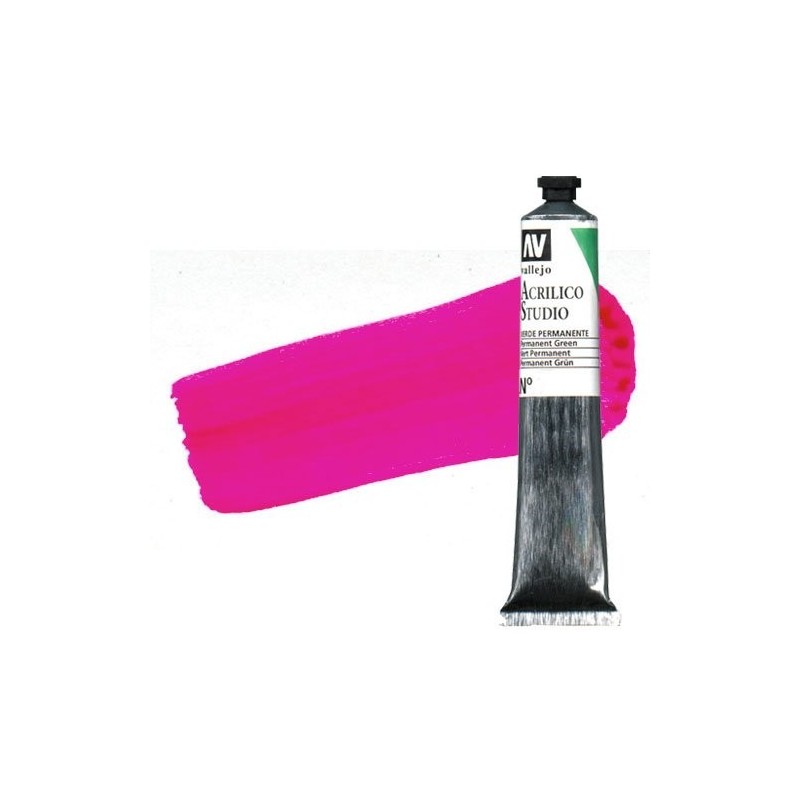 Fine art shop - Acrilico Vallejo, Fluorescent Magenta, 58 ml. | totenart.com