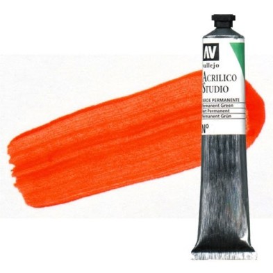 Fine art shop - Acrylic Vallejo, Fluorescent Red, 58 ml. | totenart.com