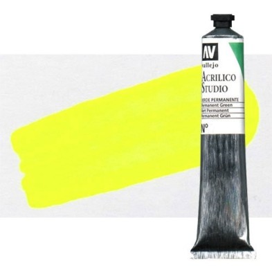 Fine art shop - Acrylic Vallejo, Fluorescent Lemon Yellow, 58 ml. | totenart.com
