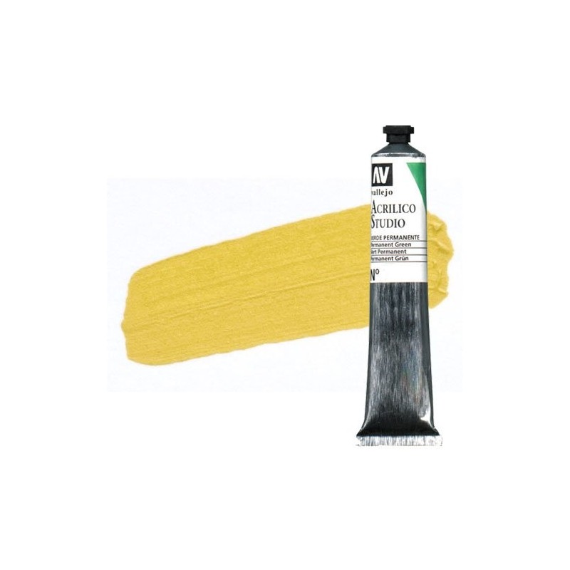 Fine art shop - Acrylic Vallejo, Naples Yellow, 58 ml. | totenart.com