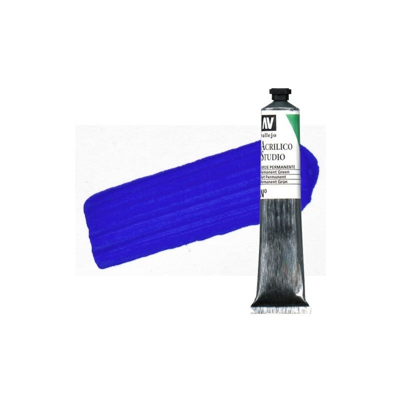 Fine art shop - Acrylic Vallejo, Cobalt Blue, 58 ml. | totenart.com