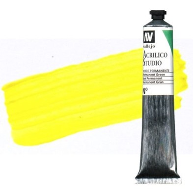 Fine art shop - Acrylic Vallejo, Cadmium Lemon Yellow, 58 ml. | totenart.com