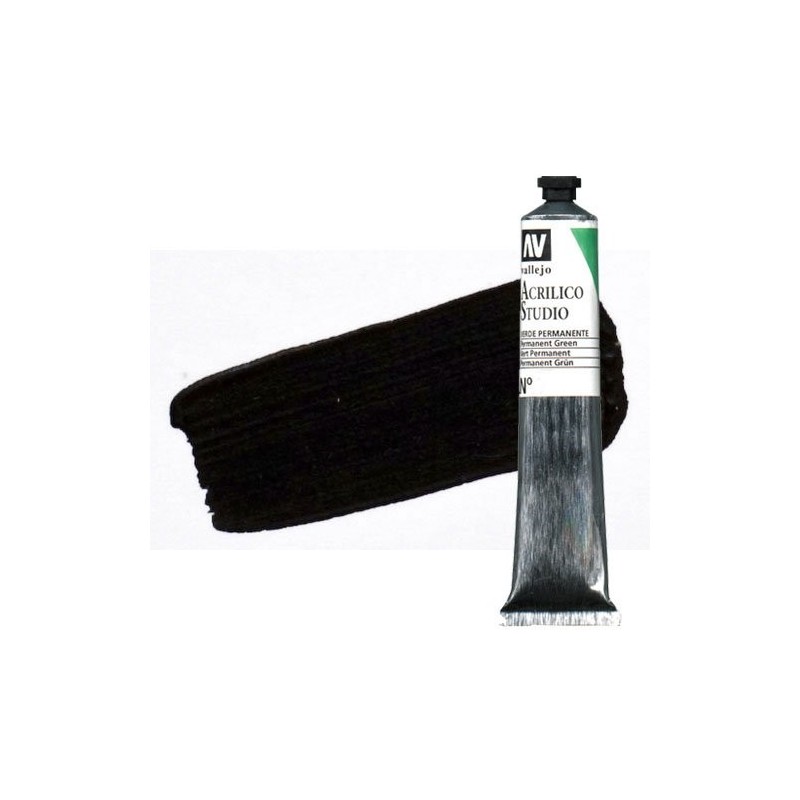 Fine art shop - Acrylic Vallejo, Mars Black, 58 ml. | totenart.com