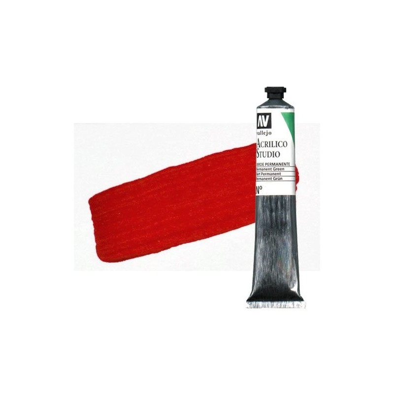 Fine art shop - Acrylic Vallejo, Cadmium Red, 58 ml. | totenart.com